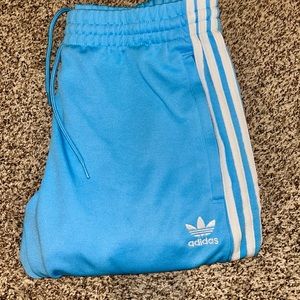 Adidas juniors Blue Track Pants
